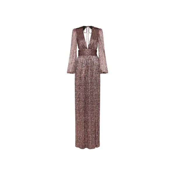 Rebecca Vallance Claude Gown Metallic