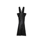 Rebecca-Vallance-Davina-Bow-Gown-Black Rebecca Vallance Davina Bow Gown Black