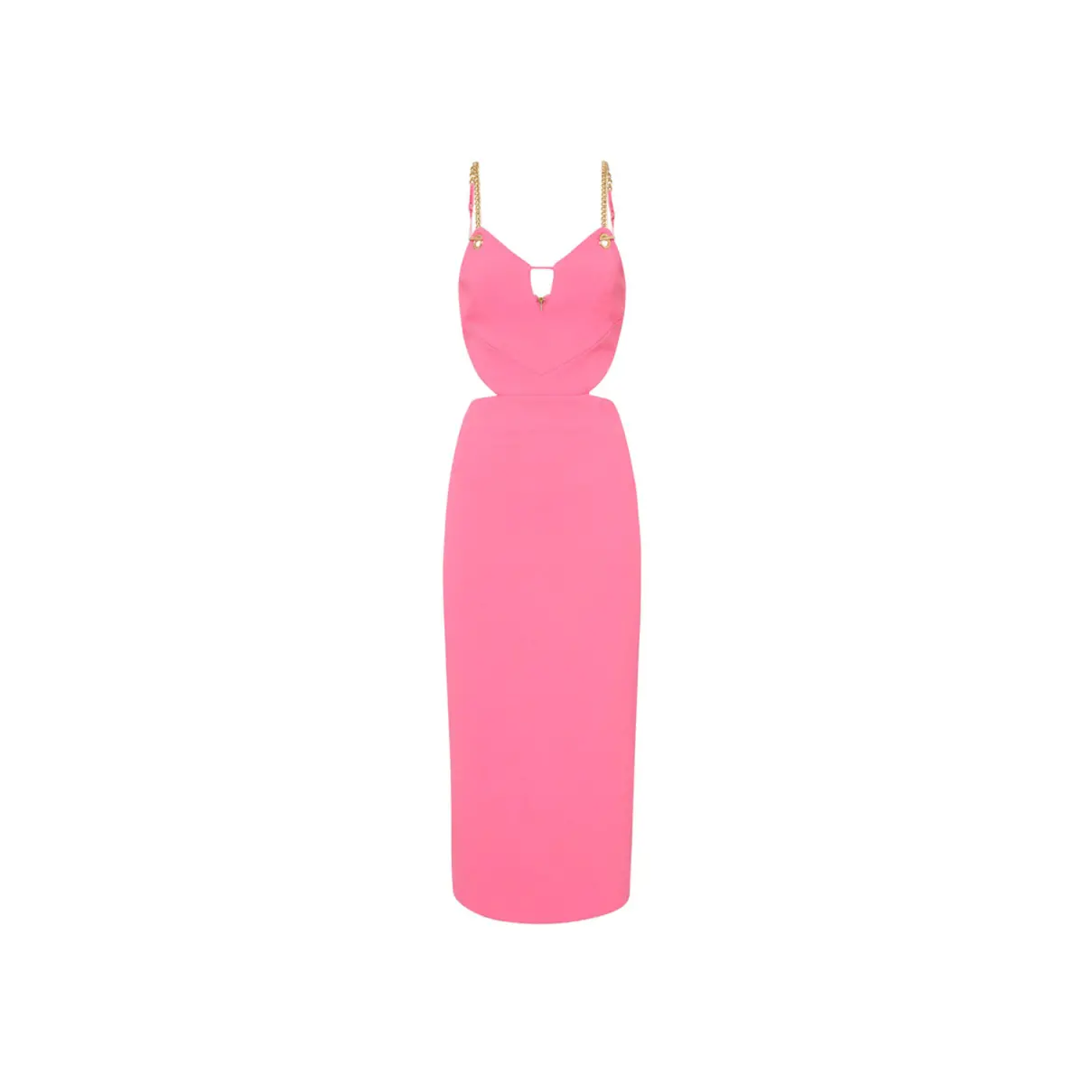 Rebecca Vallance Dulce Amore Midi Dress Pink