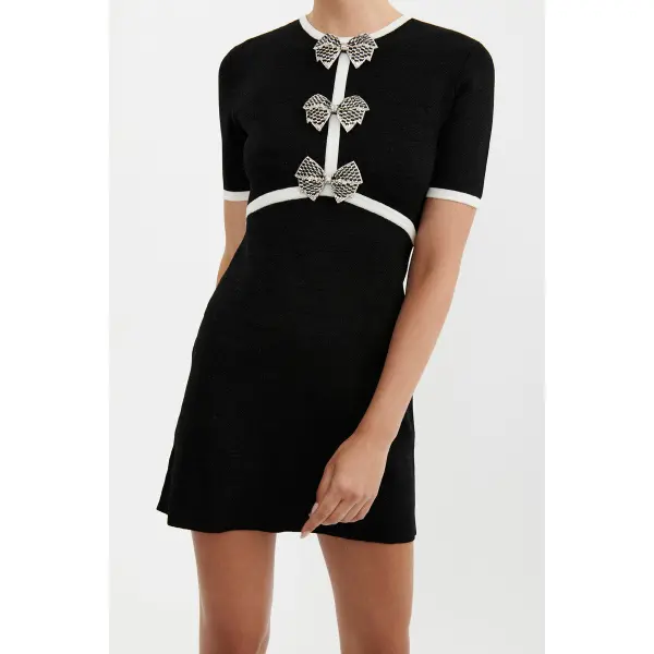 Rebecca Vallance Ella Knit Mini Dress