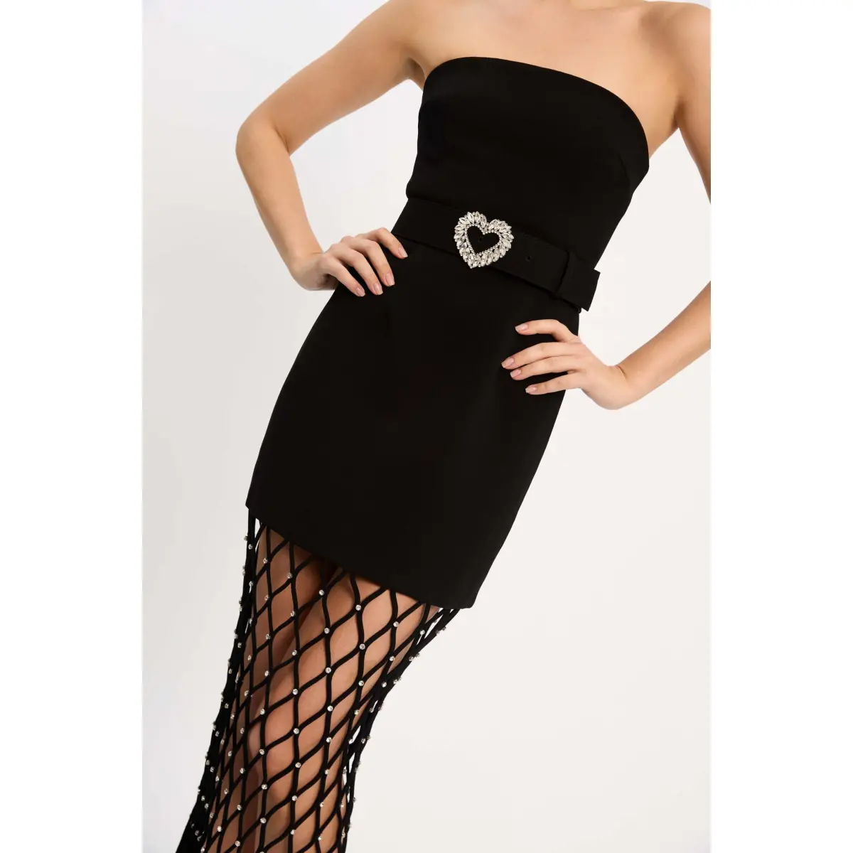 Rebecca Vallance Estelle Strapless Maxi Dress