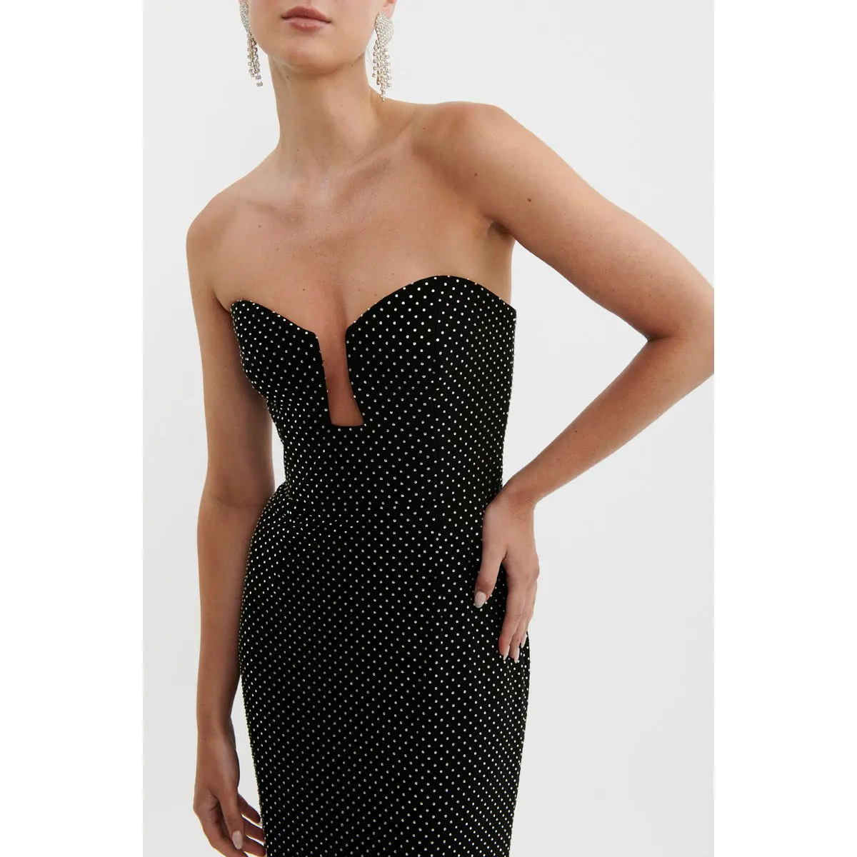 Rebecca Vallance Last Dance Gown Black