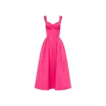 Rebecca-Vallance-Lyla-Midi-Dress-Hot-Pink Rebecca Vallance Lyla Midi Dress Hot Pink