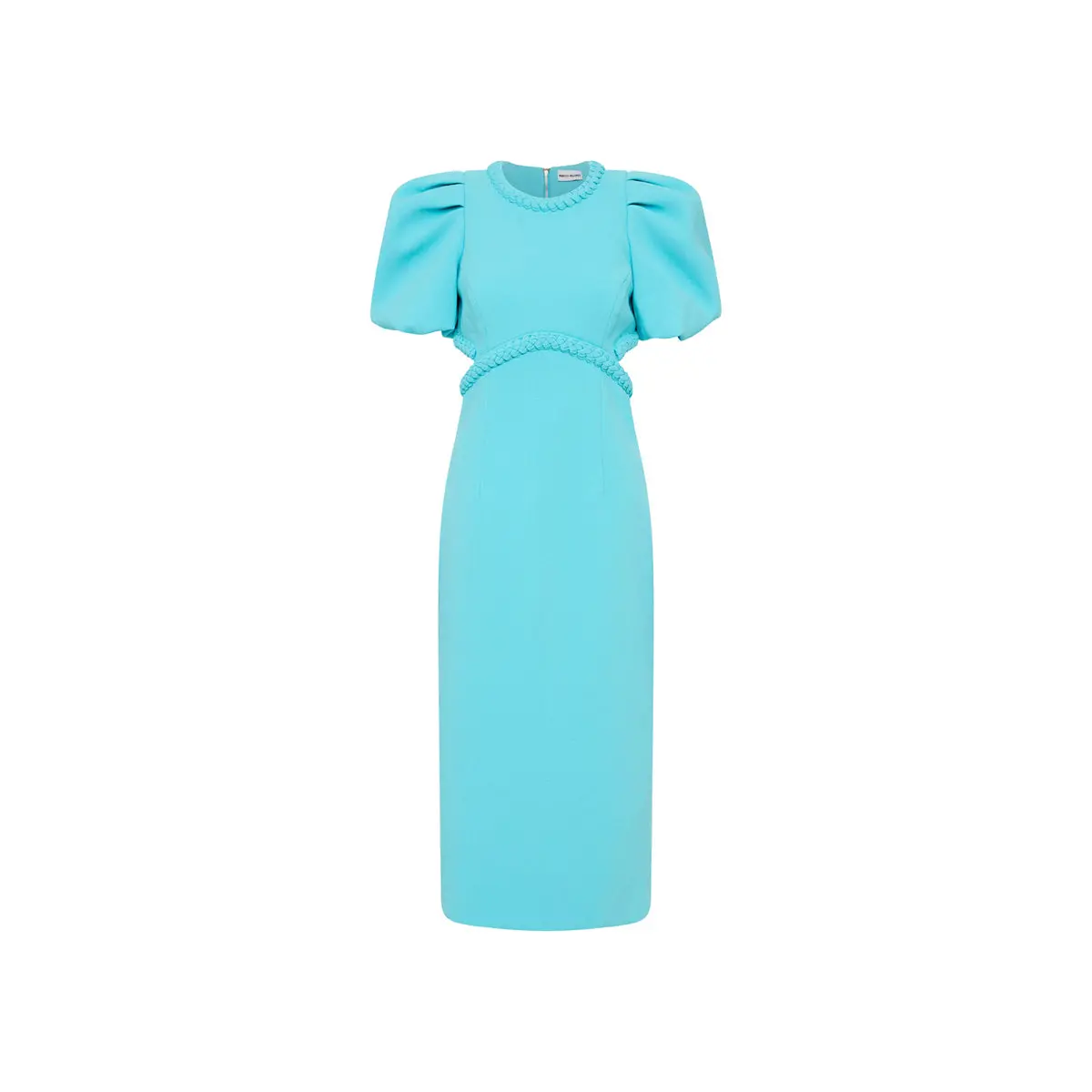 Rebecca Vallance Michelle Puff Sleeve Midi Dress