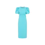 Rebecca-Vallance-Michelle-Puff-Sleeve-Midi-Dress Rebecca Vallance Michelle Puff Sleeve Midi Dress