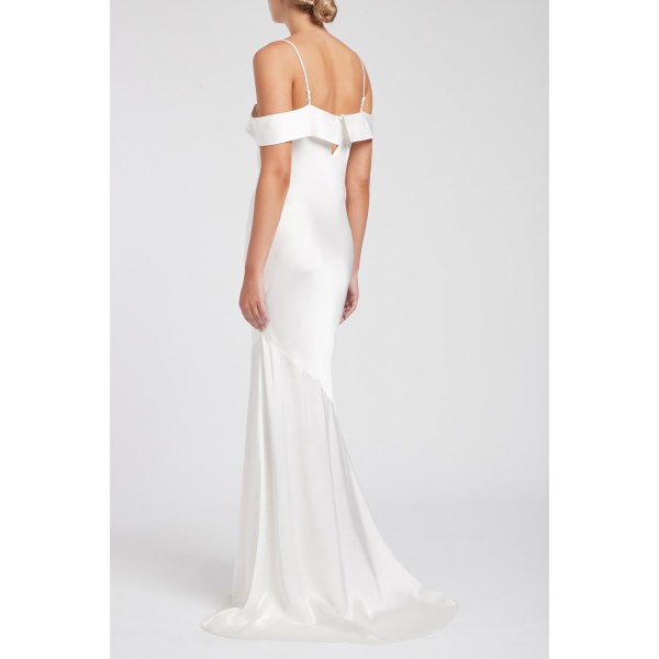 Rebecca Vallance Olivia Slip Gown Ivory