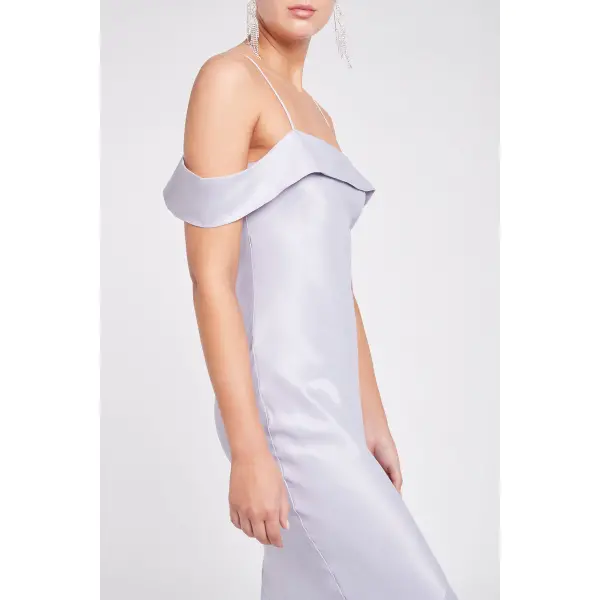 Rebecca Vallance Olivia Slip Gown Lilac
