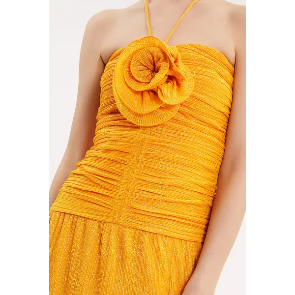 Rebecca Vallance Phaedra Halter Gown