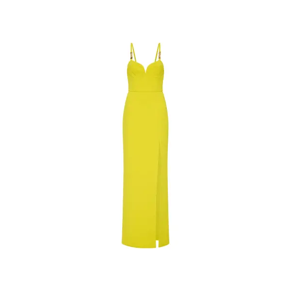 Rebecca Vallance Piero Gown Lime