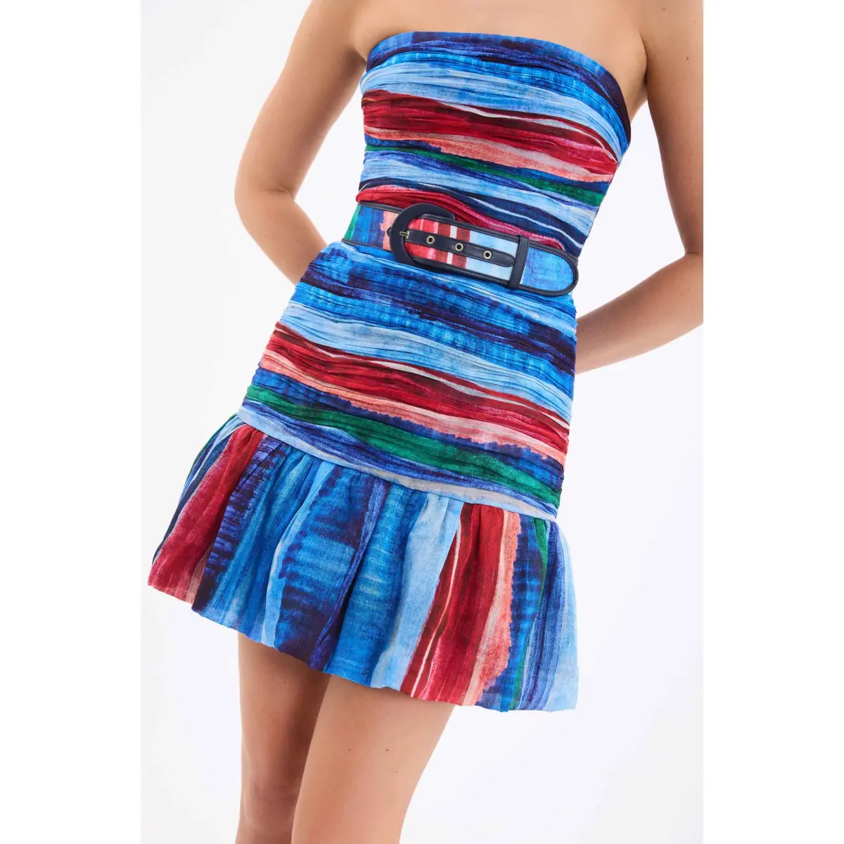 Rebecca Vallance Rimini Strapless Mini Dress