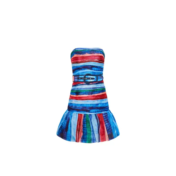 Rebecca Vallance Rimini Strapless Mini Dress