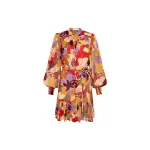 Rebecca-Vallance-Santiago-Long-Sleeve-Mini-Dress Rebecca Vallance Santiago Long Sleeve Mini Dress