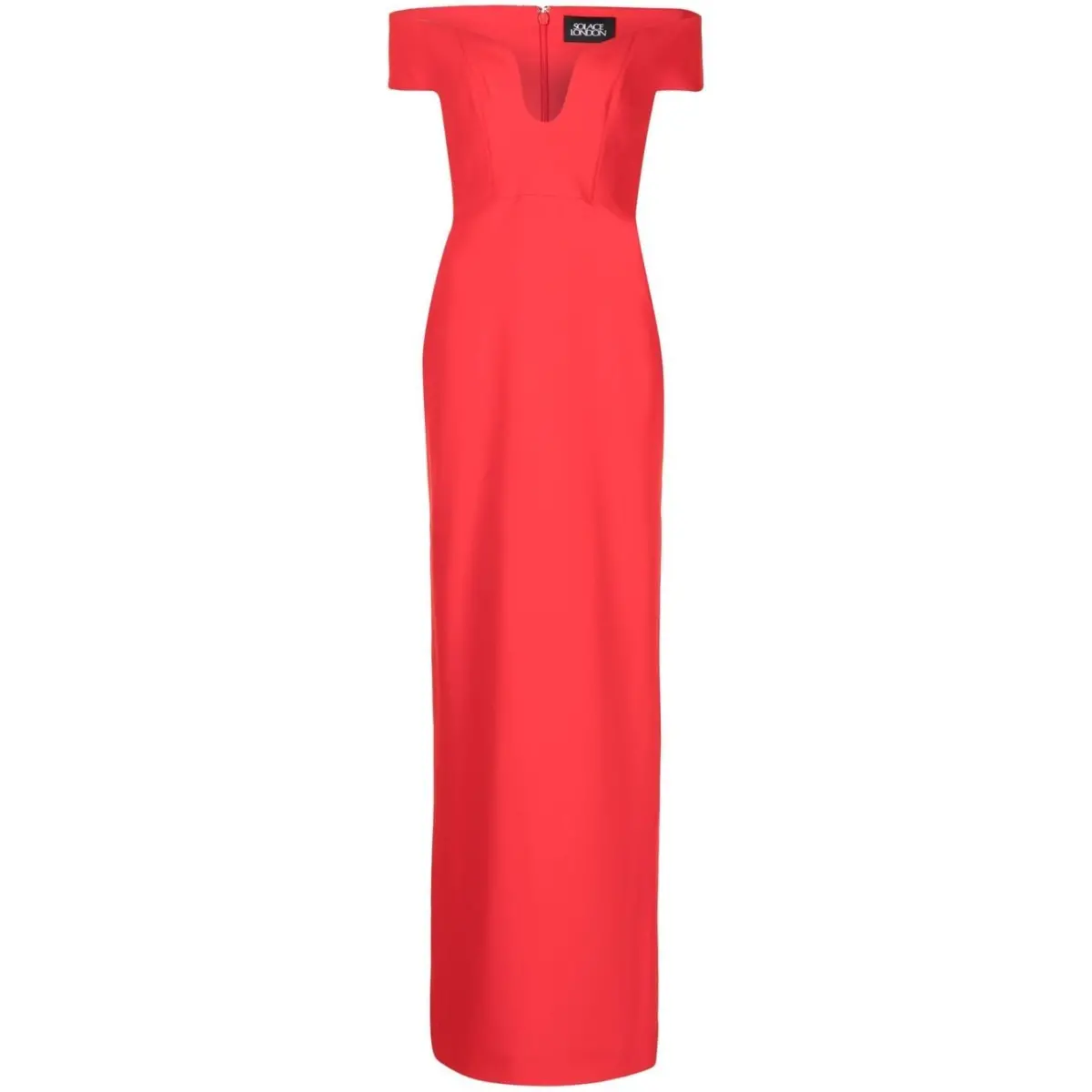 Solace London Red The Marlowe maxi dress