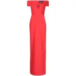 Solace London Red The Marlowe maxi dress