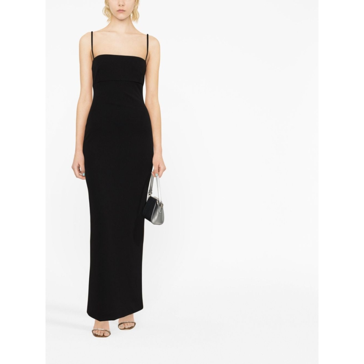 Solace London Black The Riley maxi dress