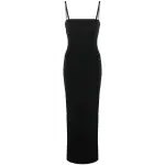 Solace London Black The Riley maxi dress