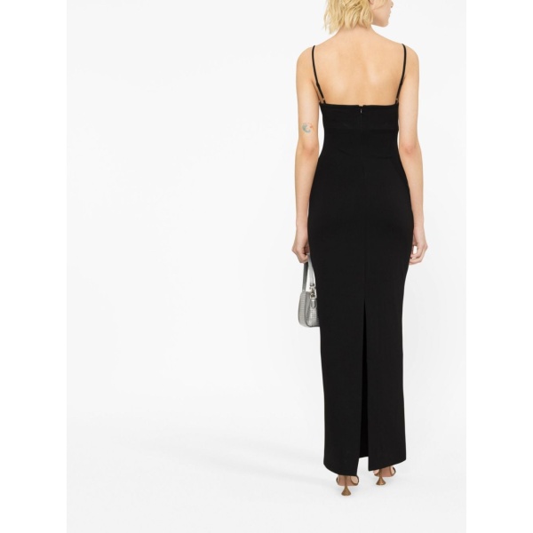 Solace London Black The Riley maxi dress