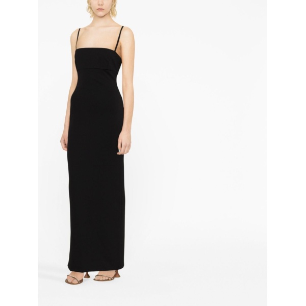 Solace London Black The Riley maxi dress