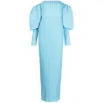 Solace London Blue The Tasmin ribbed maxi dress