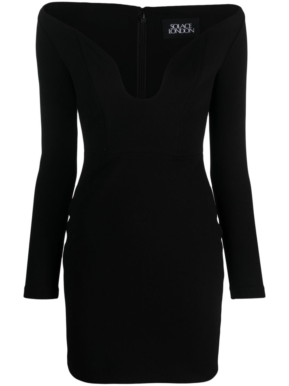 Solace London The Uma off-shoulder minidress Dress