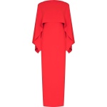 Solace-London-Yael-boat-neck-dress Solace London Red Yael boat neck dress
