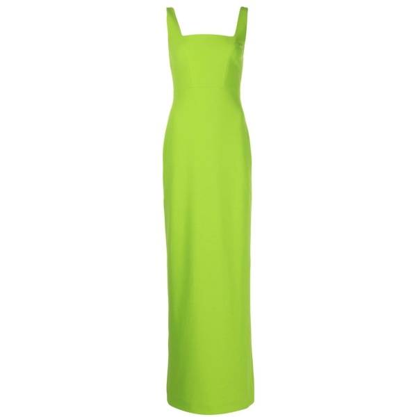 Solace London Green sleeveless maxi dress