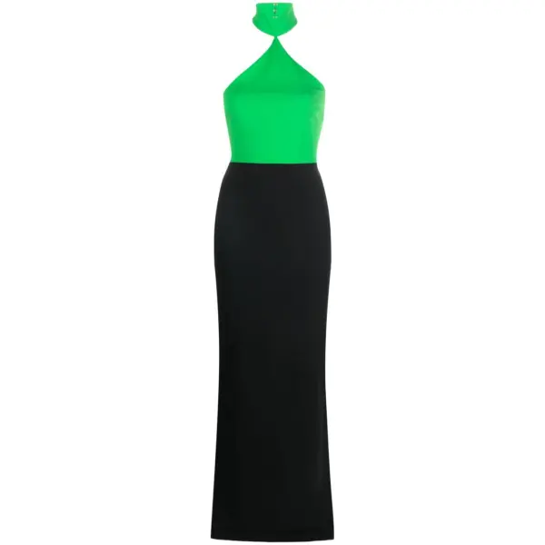 Asymmetrical Crepe Gown – Terijon.com