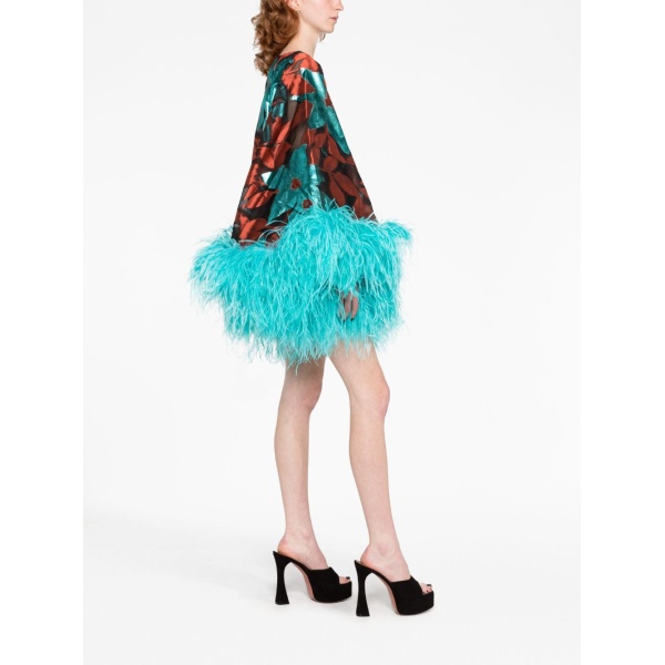 Taller Marmo feather dress