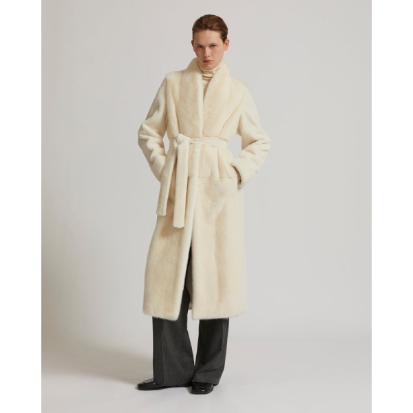 yves salomon shearling coat