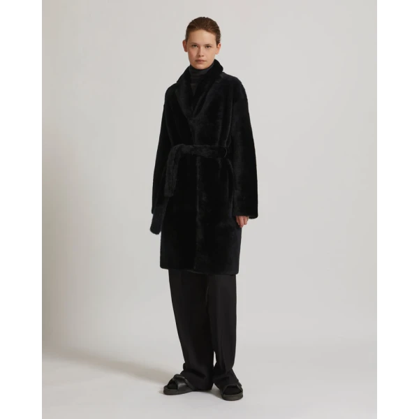 yves salomon shearling coat