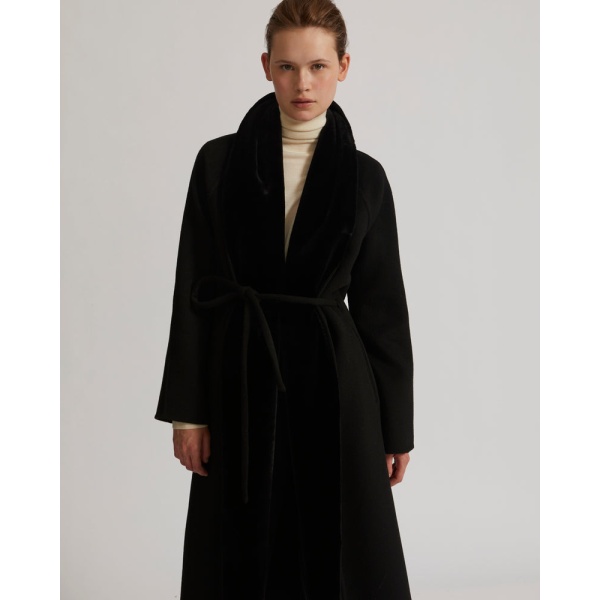 yves salomon shearling coat