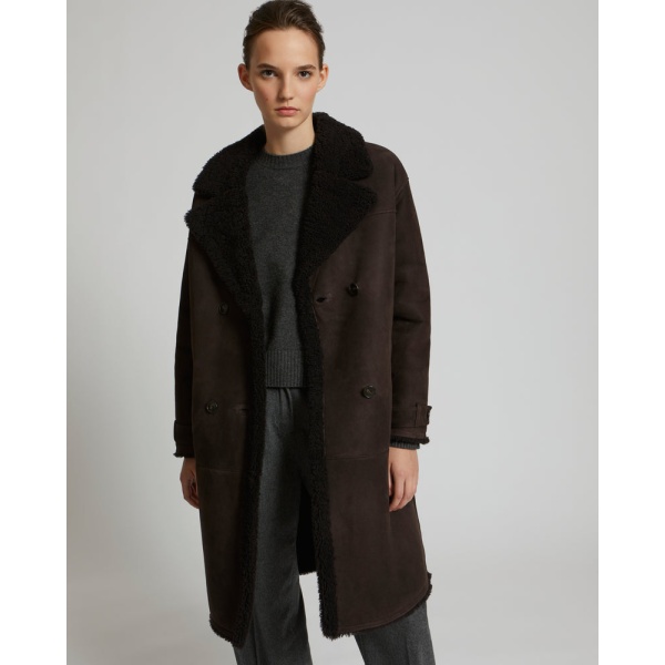 yves salomon shearling coat