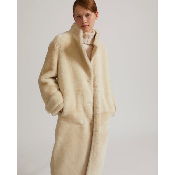 yves salomon shearling coat