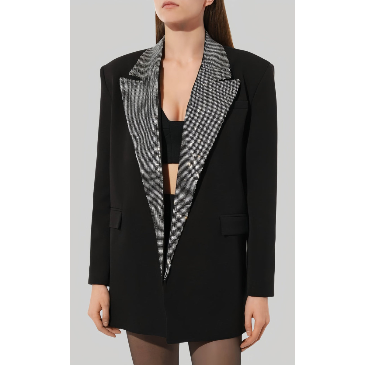 Loulou Brand Dresses Diamanté Blazer-Dress Clothing clothing Coveti