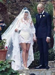 Kourtney Kardashian's Wedding Dress Decoding the Glamorous Kardashian Wedding Dresses: Unveiling Kourtney Kardashian's Wedding Dress The Timeless Elegance Fashion  Coveti