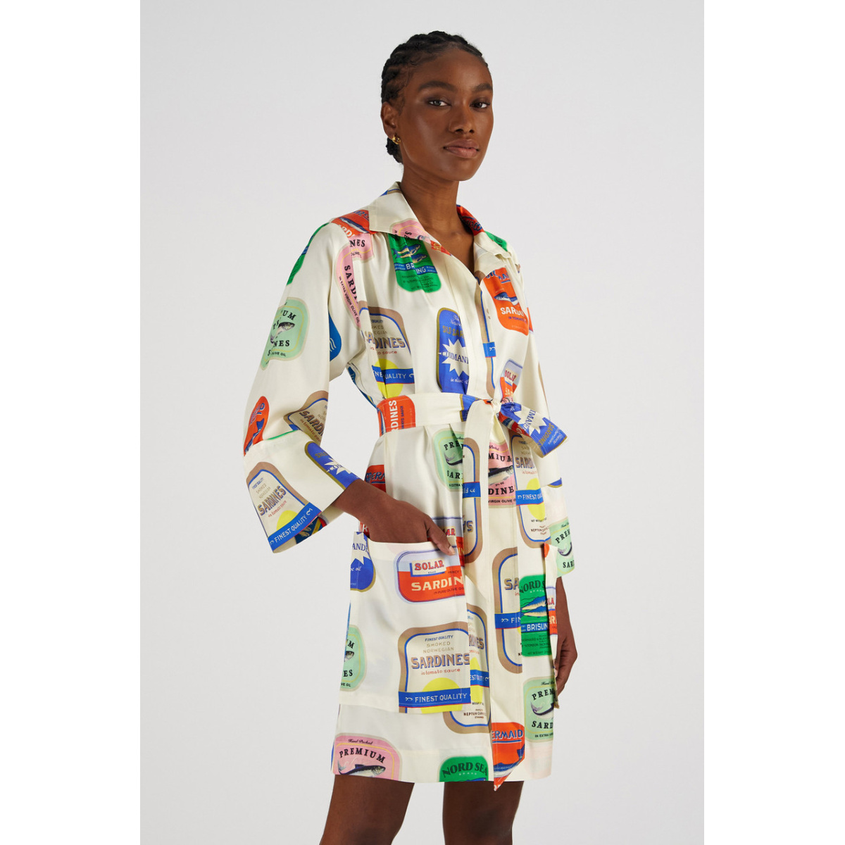 Oroton Sardinia Print Tunic Dress Sardinia Print Tunic Dress Clothing  Coveti