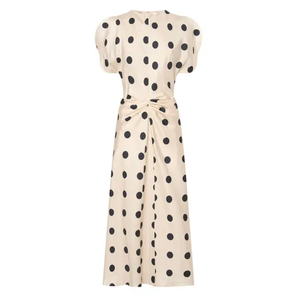 Oroton Large Spot Print Dress Large Spot Print Dress Clothing Australian Designer Coveti