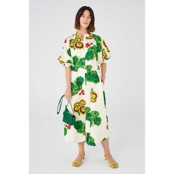 Oroton Geranium Print Dress Geranium Print Dress Clothing Australian Designer Coveti