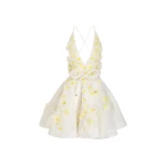 zimmermann Matchmaker Daisy Linen-Silk Mini Dress zimmermann Matchmaker Daisy Linen-Silk Mini Dress