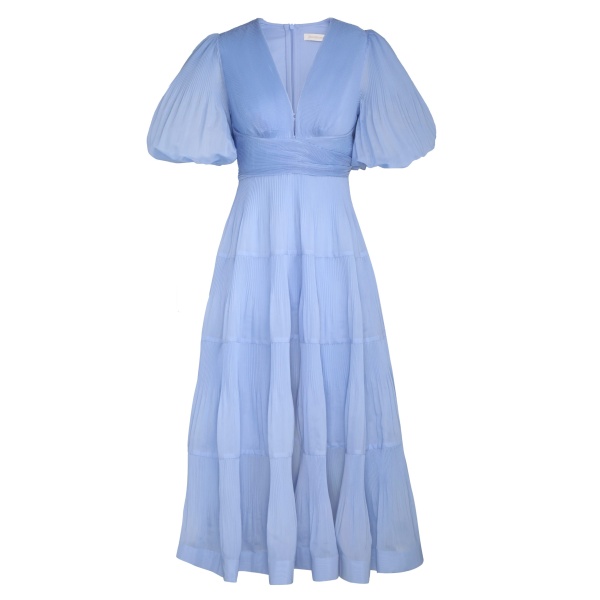 Zimmermann Pleated Midi Dress