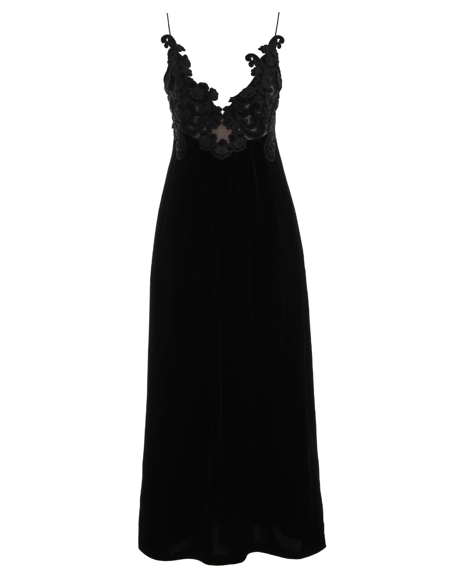 Sensory Velvet Slip Dress Zimmermann Designer Collection Coveti