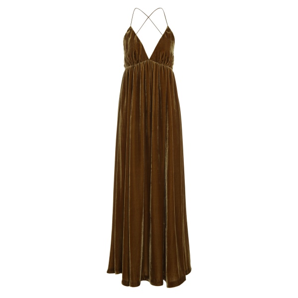 Zimmermann Sensory Velvet Dress