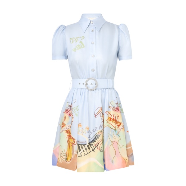 Zimmermann Matchmaker Shirt Mini Dress