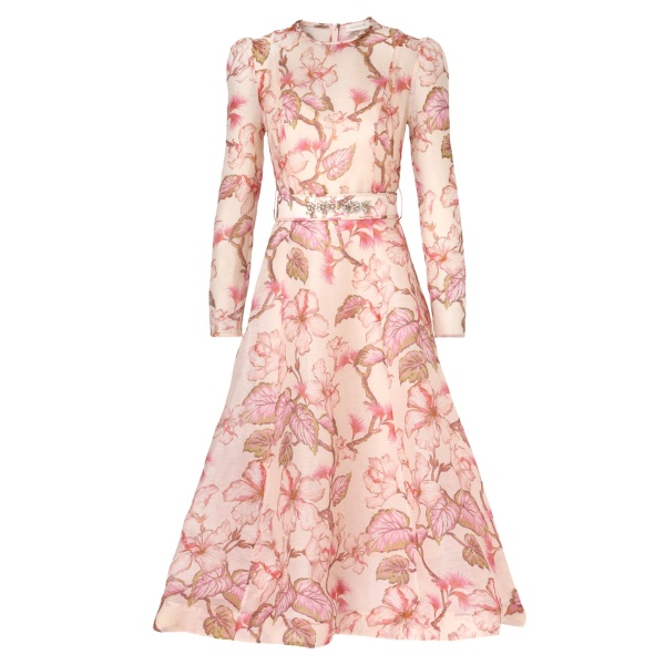 Zimmermann Matchmaker Floral Midi Dress