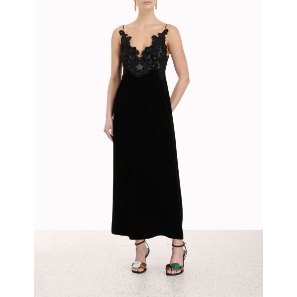 Zimmermann Sensory Velvet Slip Dress