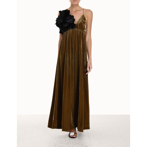 Zimmermann Sensory Velvet Dress
