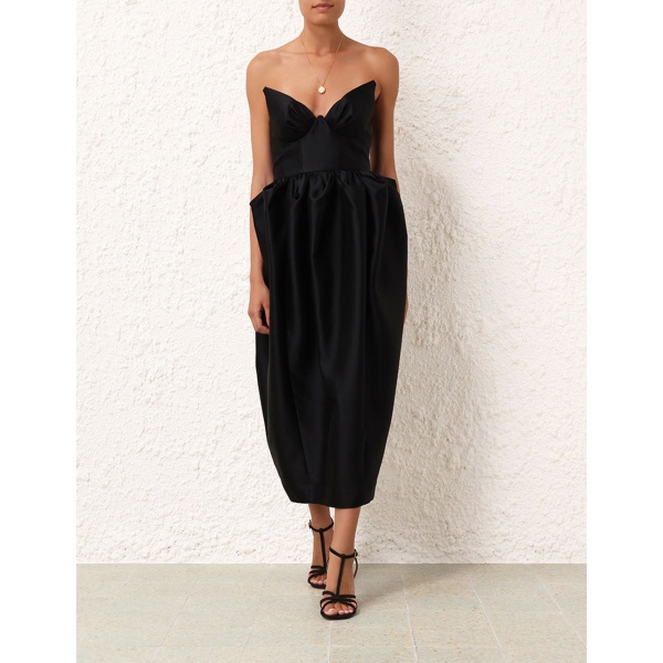 Zimmermann Matchmaker Bustier Midi Dress