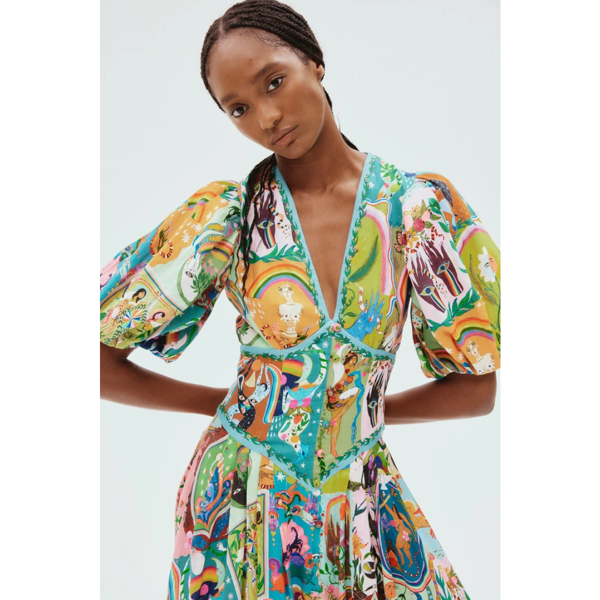 Alemais Evergreen Midi Dress