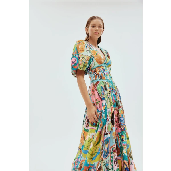 Alemais Evergreen Midi Dress