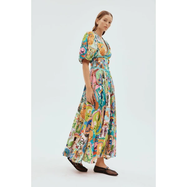 Alemais Evergreen Midi Dress
